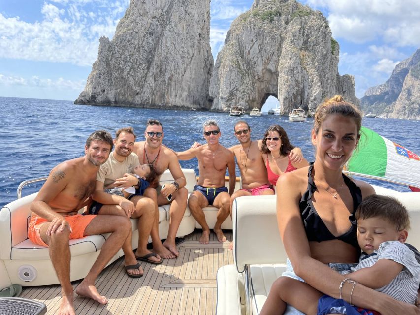 From Sorrento: Full Day Capri Private Boat Tour - Inclusions