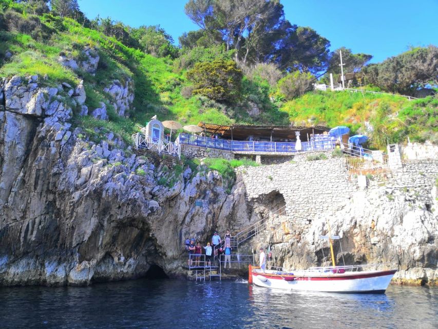 From Sorrento : Private Boat Tour Capri and Positano - Inclusions