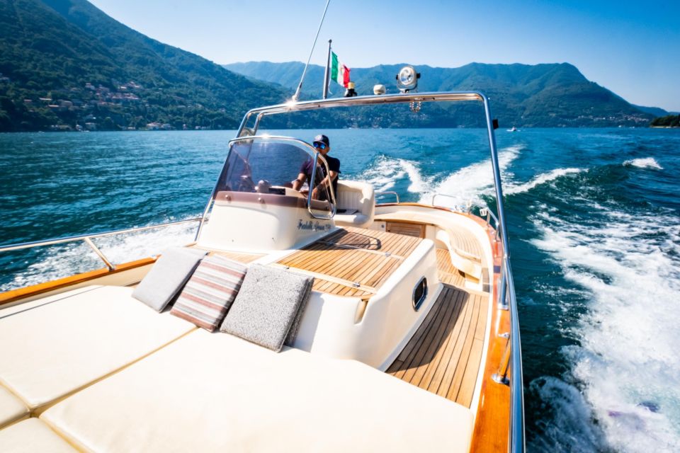 Lake Como: SpeedBoat Private Tour Comacina Island - Inclusions