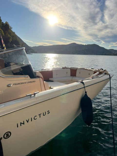 Lake Como: Varenna Private Tour 4 Hours Invictus Boat - Booking Details