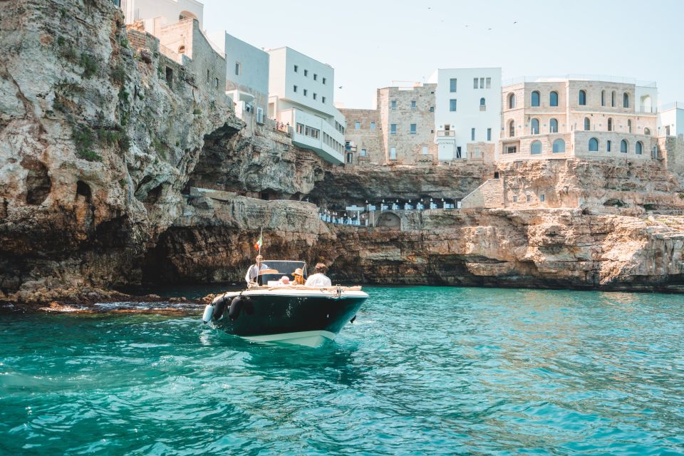 Monopoli: Private Sightseeing Speedboat Tour With Champagne - Itinerary Highlights and Activities