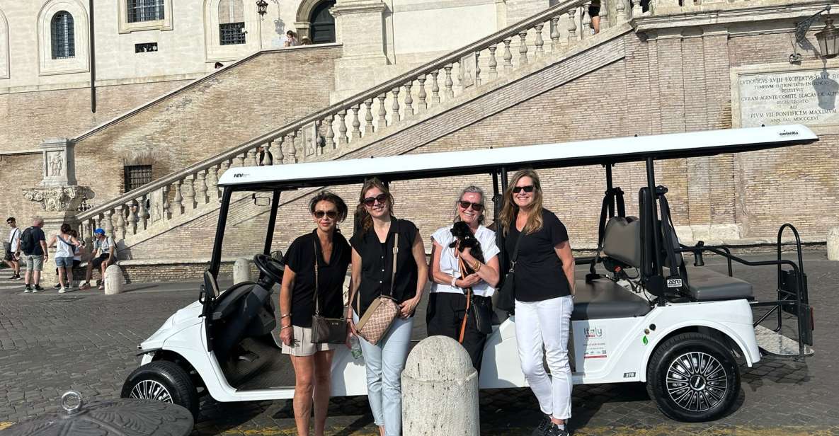 Rome: Hidden Gems and Catacombs Tour by Golf Cart - Directions