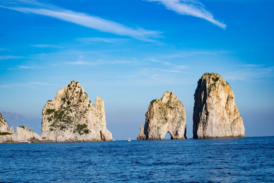 Sorrento: Capri White Grotto & Blue Grotto Private Boat Trip - Not Suitable for