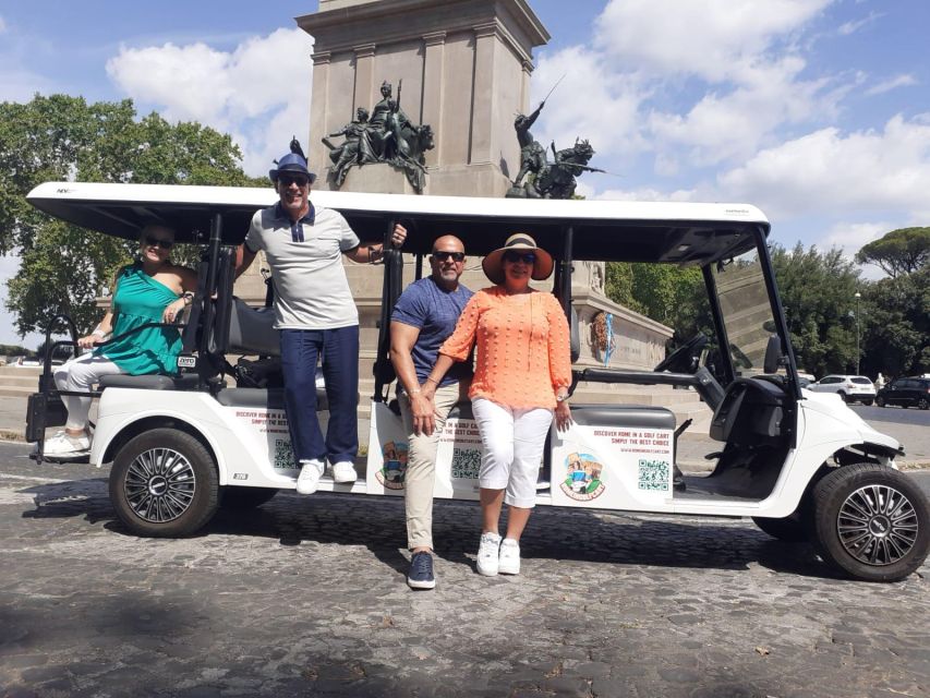 Exclusive Tour of Rome in Golf Cart for Cruisers - Important Information