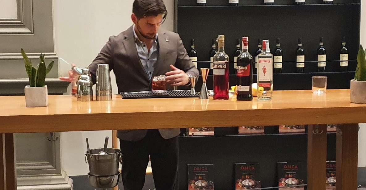 Florence: Negroni Cocktail Making Class With Aperitivo - Meeting Point and What to Bring