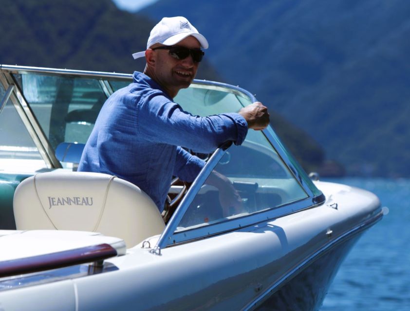 Lake Como: 3-Hour Luxury Speedboat Private Tour - Meeting Point and Main Stop
