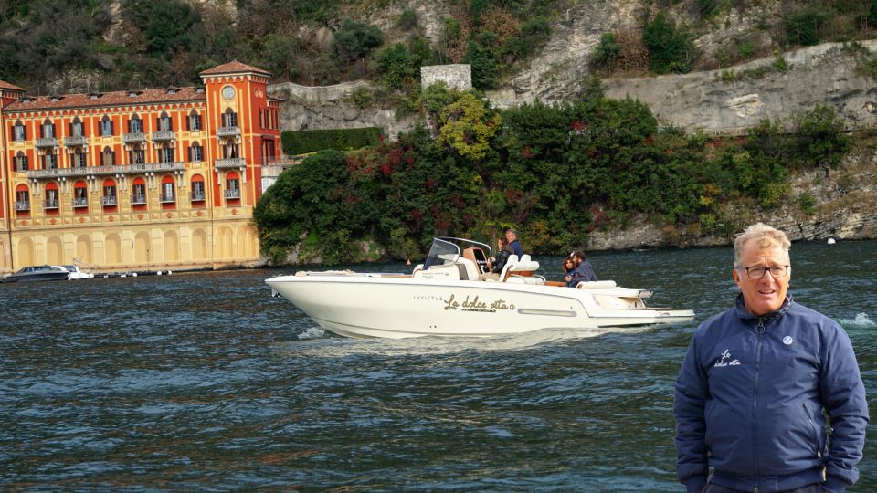 Lake Como: Grand Private Tour 5 Hours Invictus Boat - Additional Information