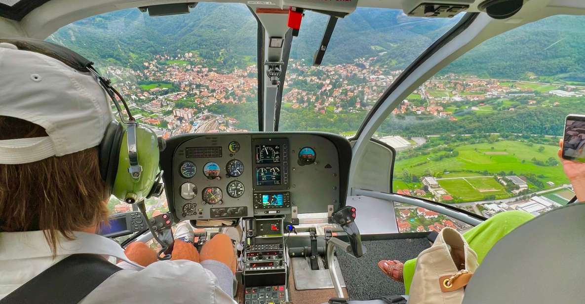 Lake Como: Helicopter Tour With an Unique Lunch in Como Lake - Cancellation Policy