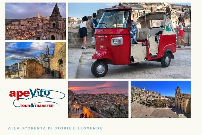 Ape Tour Matera - Guided Tour in Ape Calessino - Traveler Support