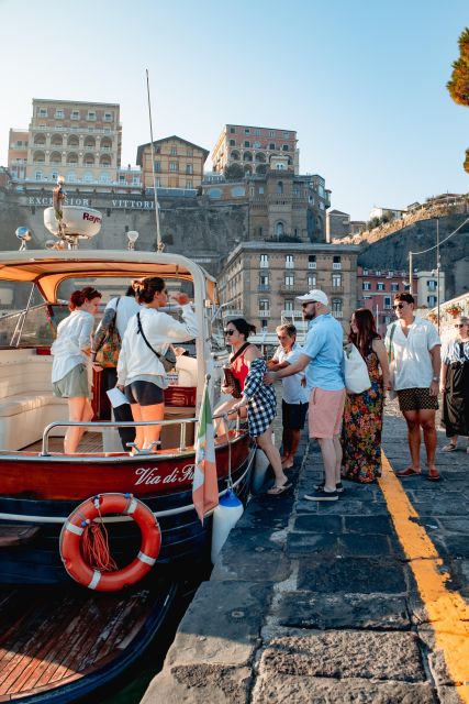 Capri&Positano: Private Boat Day Tour From Sorrento - Booking