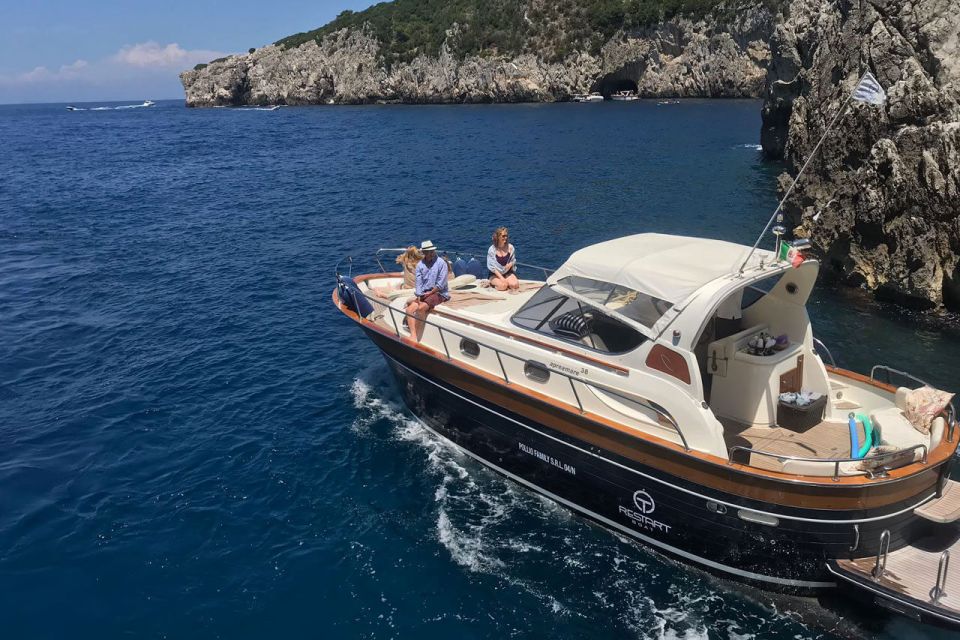 Positano: Amalfi Coast & Emerald Grotto Private Boat Tour - Booking Details