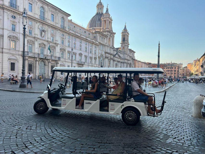 Rome: Private City Highlights Golf Cart Tour - Meeting Point