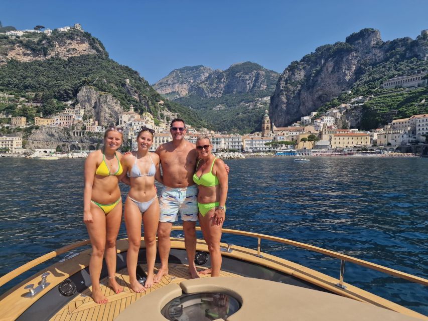 Amalfi Coast Tour: Secret Caves and Stunning Beaches - Booking Information