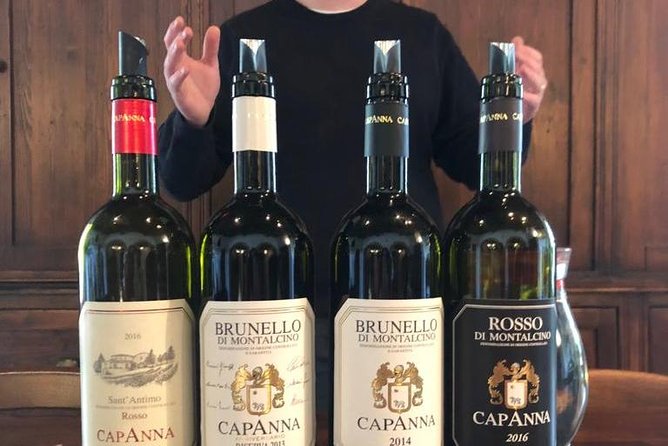 Brunello Di Montalcino Wine Tour of 2 Wineries With Pairing Lunch - Pricing and Booking Information
