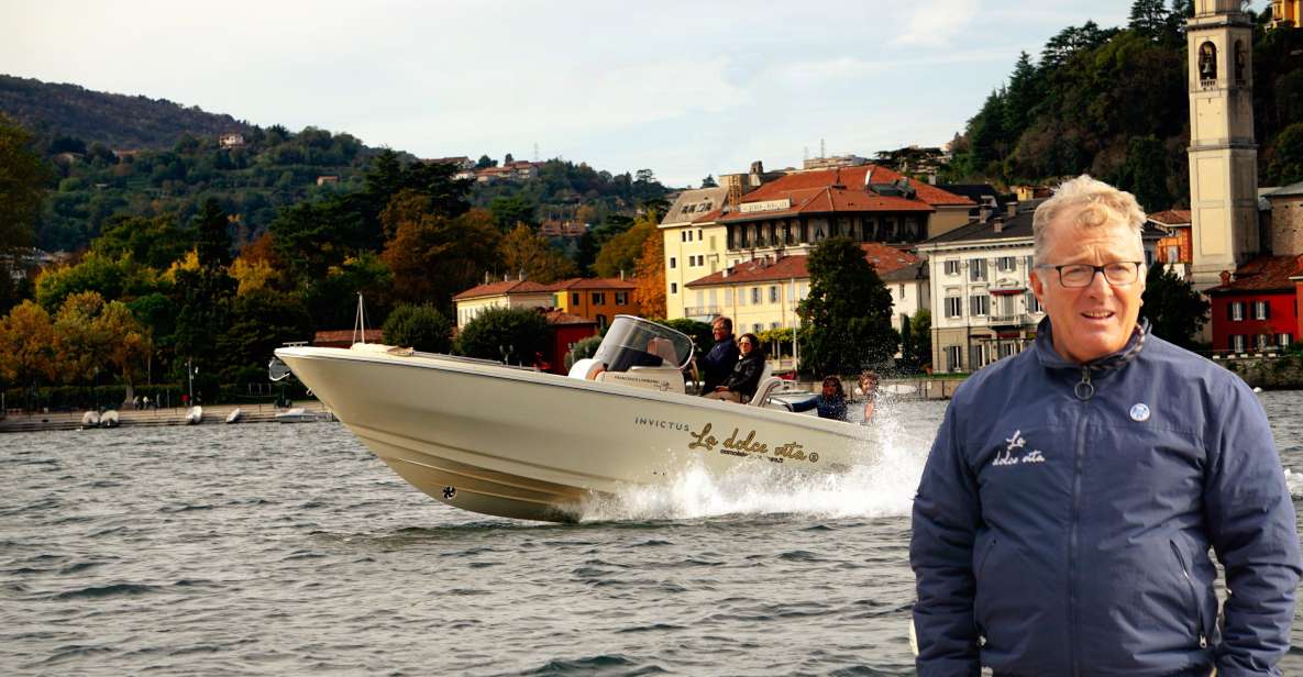 Lake Como: Varenna Private Tour 4 Hours Invictus Boat - Experience Highlights