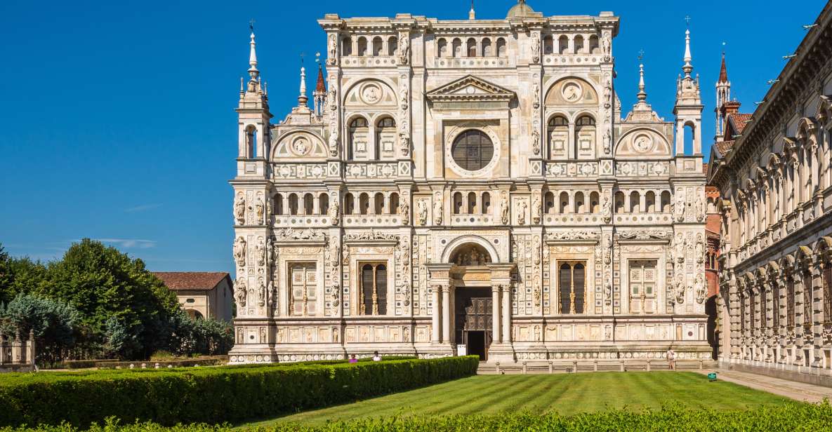 Milan: Certosa Di Pavia Monastery and Pavia Day Trip by Car - Trip Highlights