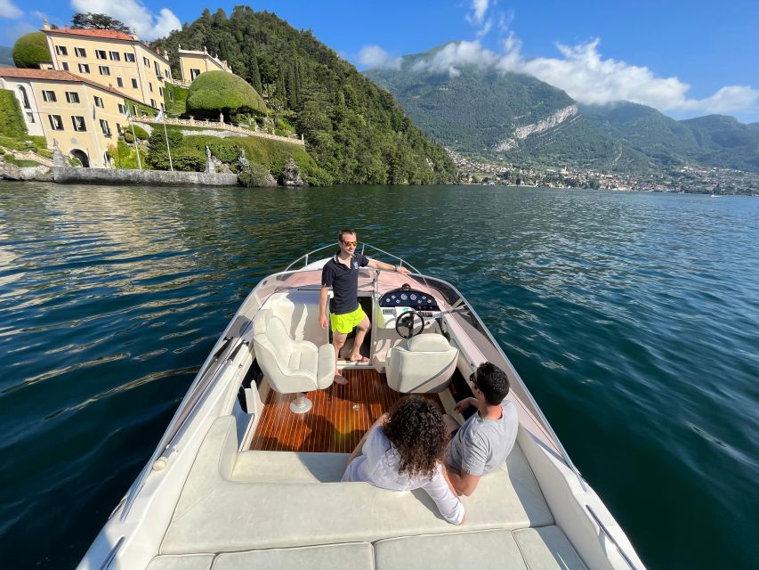 Private Luxury Boat Tour of Lake Como With Stops & Drinks - Accessibility and Restrictions