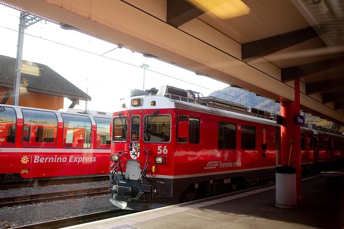 Swiss Alps Bernina Red Train and St.Moritz Tour From Milan - Directions
