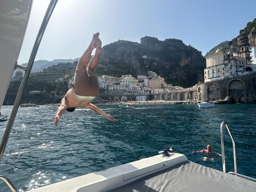 Amalfi Coast: Boat Adventure – Caves, Beaches, Positano - Snorkeling and Sightseeing