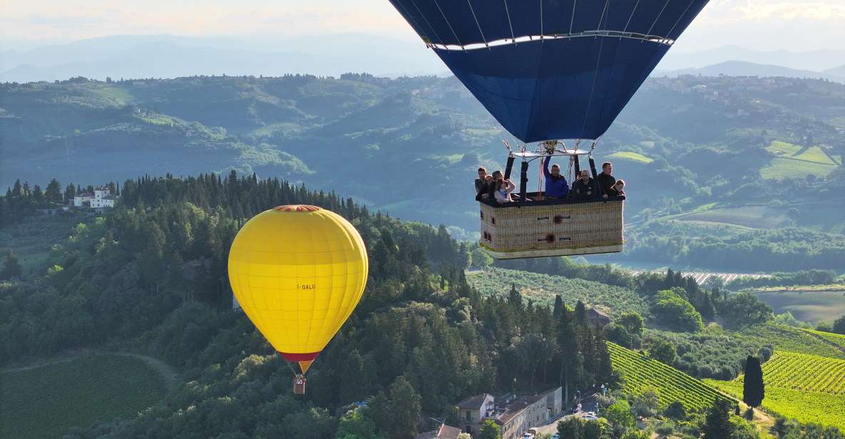 Private Hot Air Balloon, Pienza, Montalcino, Val Dorcia - Includes