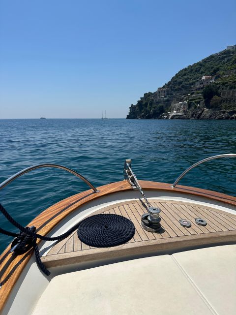 Amalfi Coast:We Organize Private Boat Tours and Small Group - Just The Basics