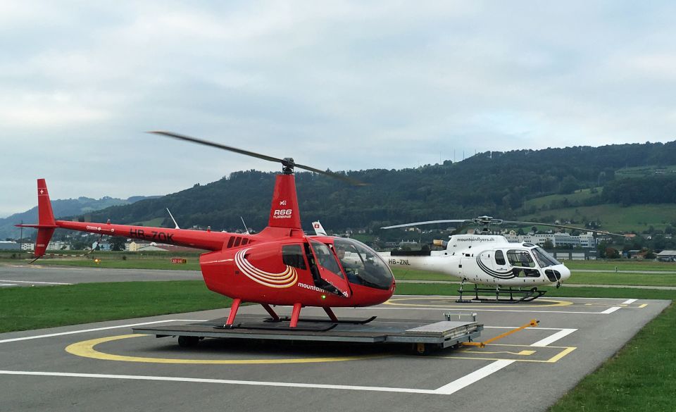 Bern: Private 54-Minute Jura and Seeland Helicopter Flight - Just The Basics