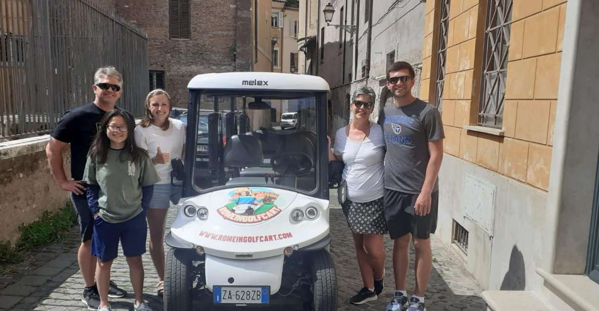 Exclusive Tour of Rome in Golf Cart for Cruisers - Just The Basics