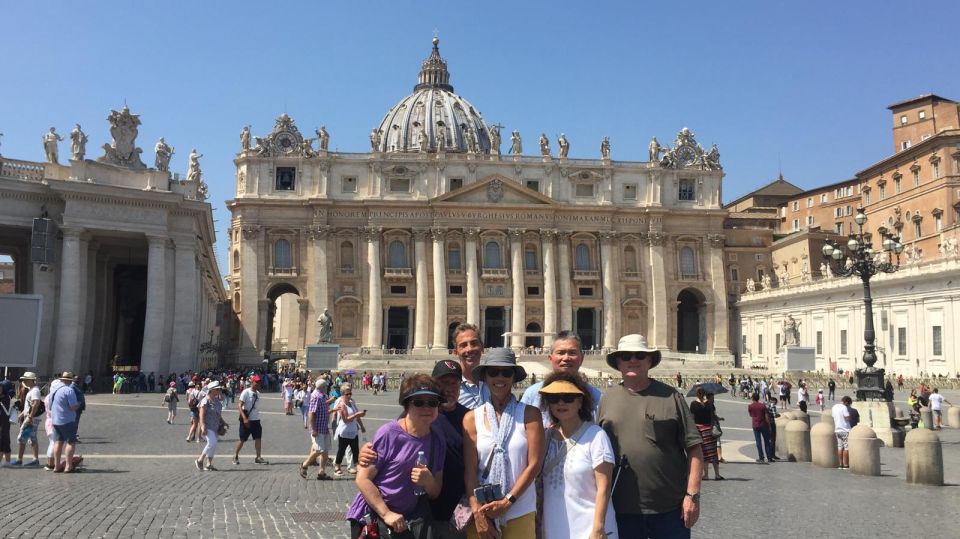 From Civitavecchia: Best of Rome and Vatican Shore Excursion - Just The Basics