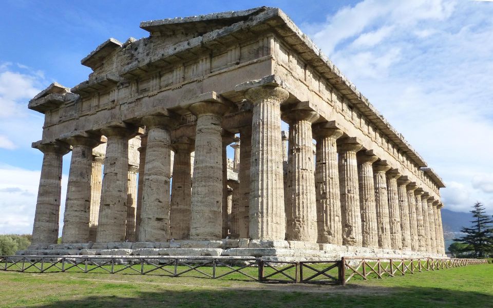 From Naples: Paestum Greek Temples, Bufala Mozzarella Farm - Just The Basics