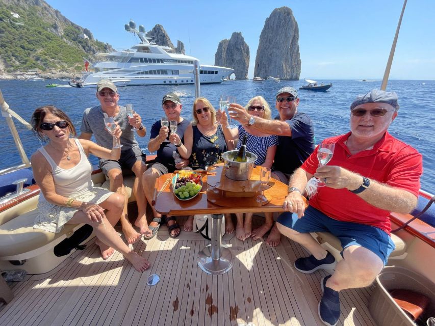 From Sorrento: Full Day Capri Private Boat Tour - Just The Basics