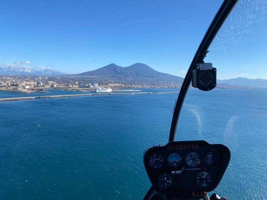 Helicopter Tour of Naples and Pompeii - Just The Basics