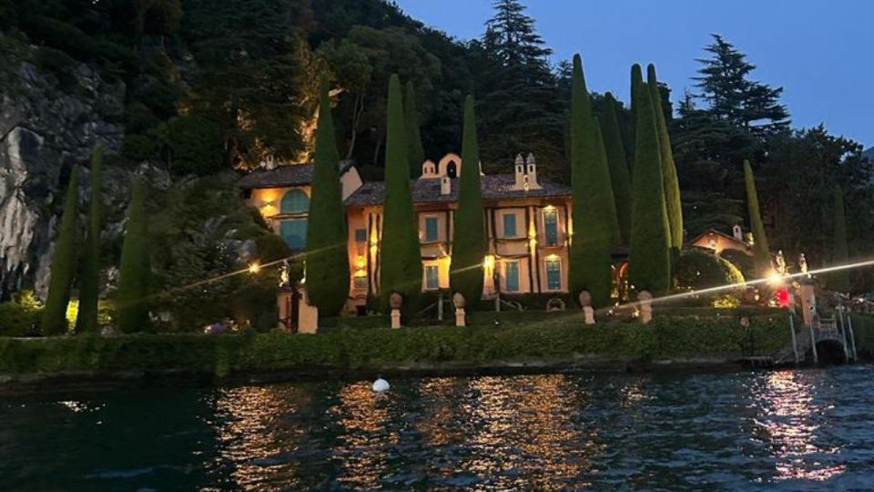 Lake Como by Night Private Boat Tour Groups of 1 to 7 People - Just The Basics