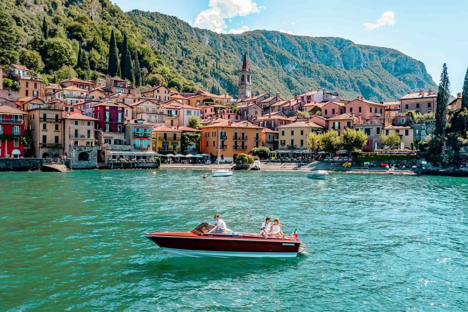 Lake Como: Classic Speedboat Private Tour With Lunch - Just The Basics