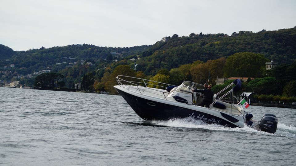 Lake Como: Varenna Private Tour 4 Hours Eolo Boat - Just The Basics