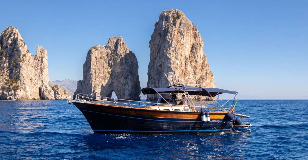 Private Capri Boat Tour From Sorrento - Just The Basics