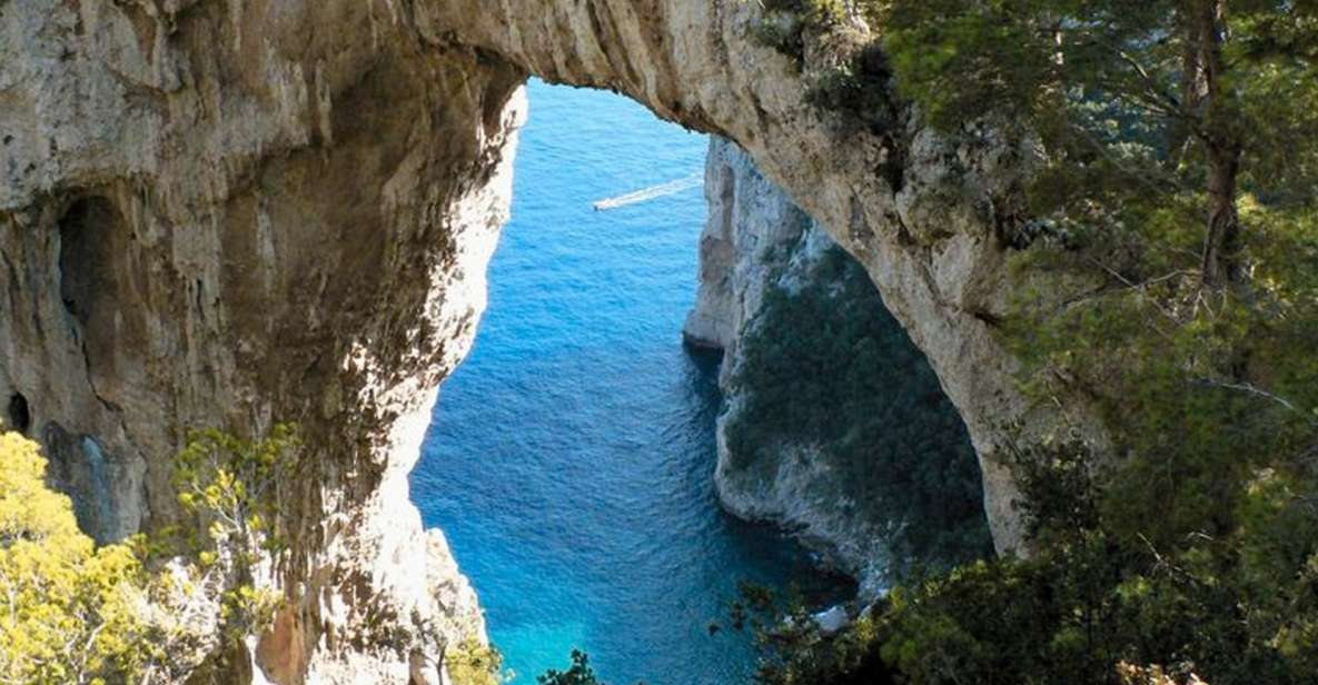 Private Capri Excursion by Boat From Sorrento - Just The Basics