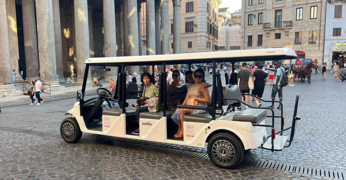Private Golf-Cart Tour in Rome - Just The Basics