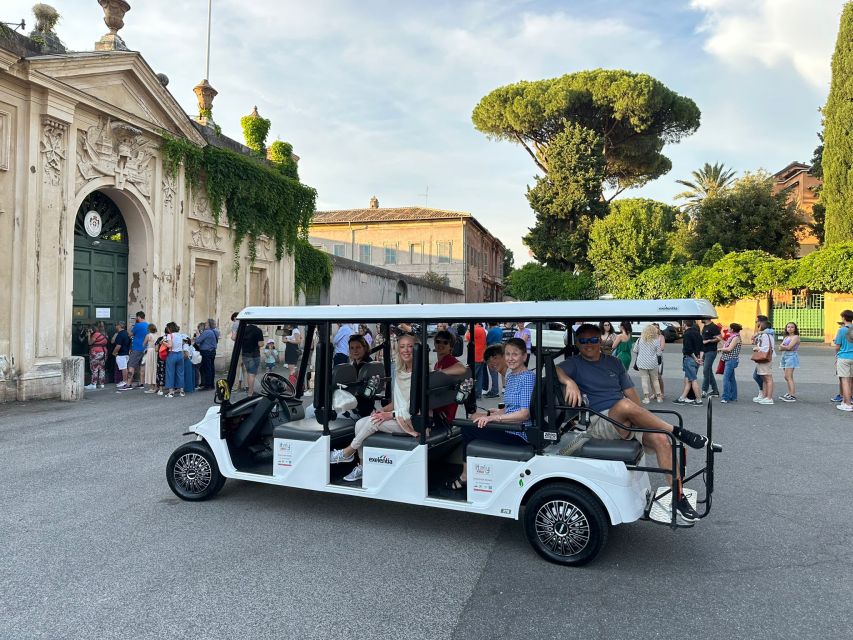 Rome: Hidden Gems and Catacombs Tour by Golf Cart - Just The Basics