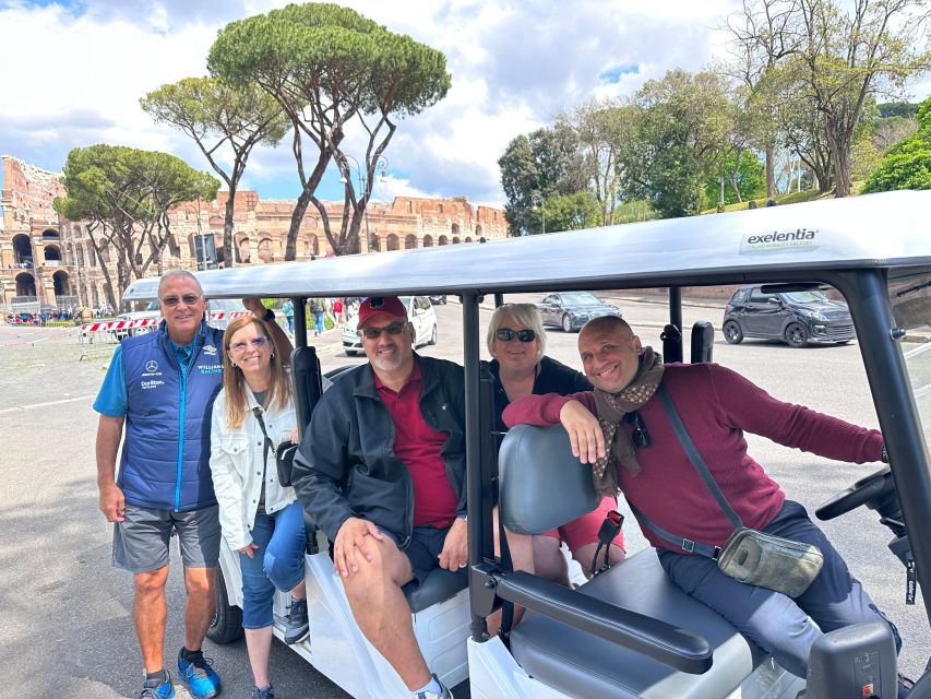 Rome in Golf Cart 7 Hours Unforgettable Full Immersion - Just The Basics