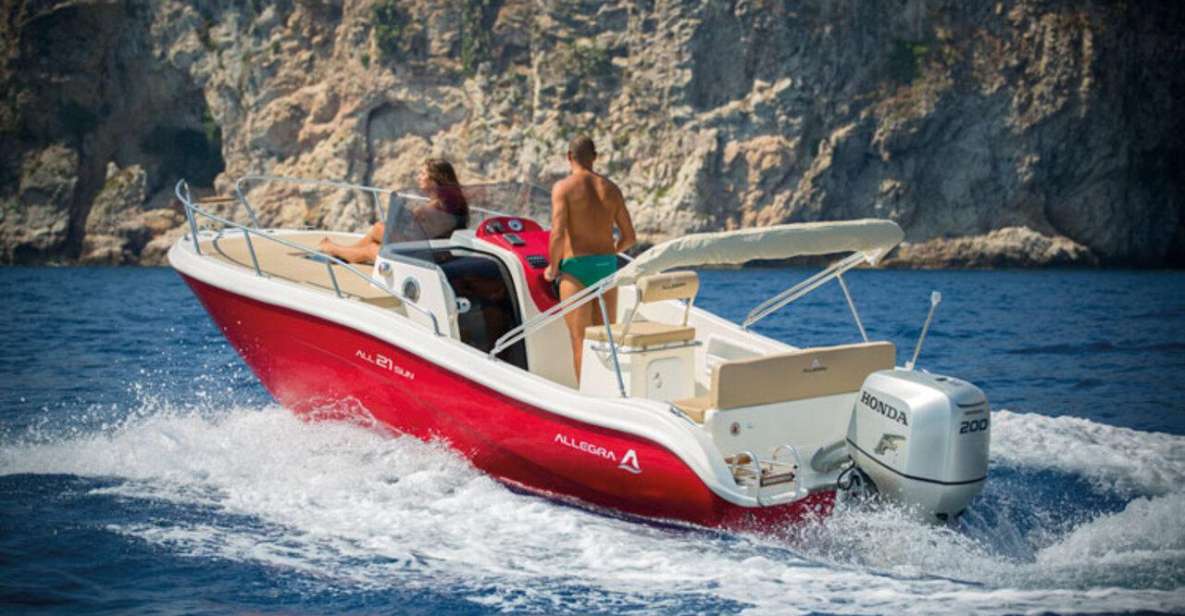 Sorrento to Amalfi Coast Boat Tour by Allegra 21 - Just The Basics