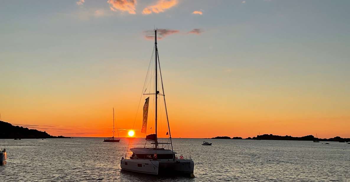 Sunset Catamaran Tour Archipelago Maddalena - Just The Basics