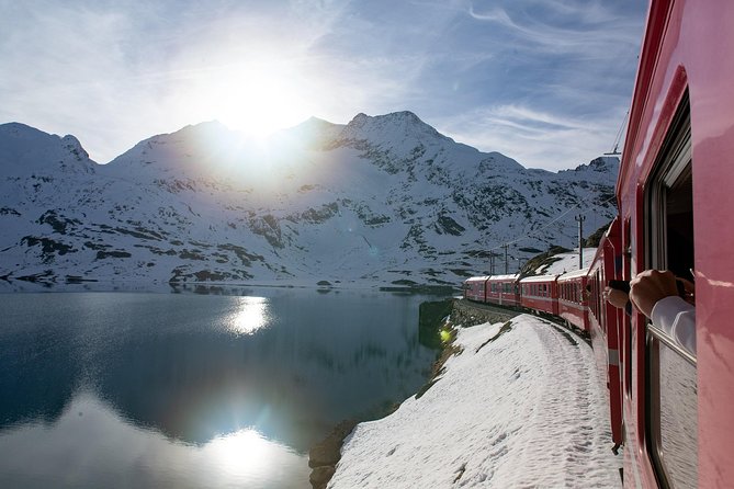 Swiss Alps Bernina Red Train and St.Moritz Tour From Milan - Just The Basics
