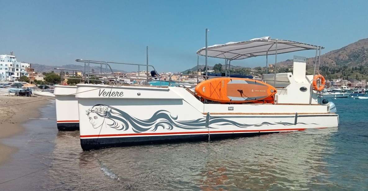 TAORMINA: Catamaran Rental Isolabella - Just The Basics