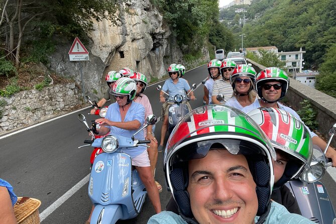 Vespa Tour of Amalfi Coast Positano and Ravello - Just The Basics