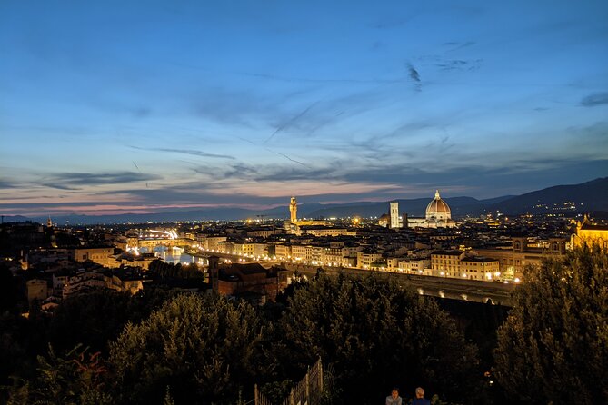 Electric Bike Night Tour of Florence With Amazing View From Michelangelo Square