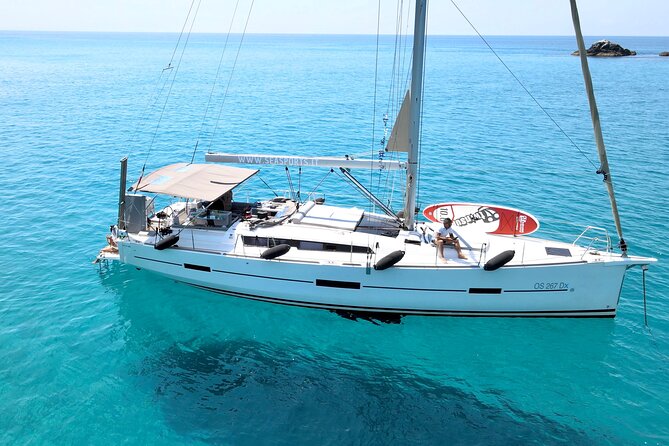 Exclusive Sailing Boat Tour in Tropea. up to 8 Guests on Board