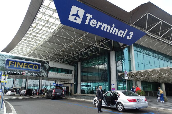 Fiumicino Airport to Rome Hotel – Private Transfer Car Service