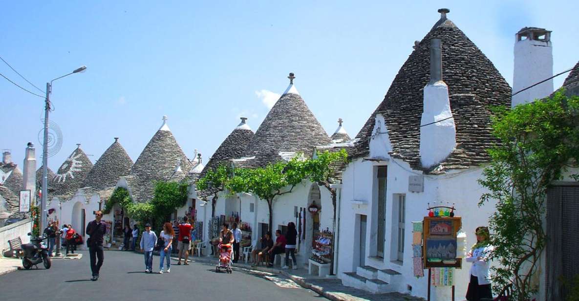 From Bari: Alberobello Trulli Private Day Tour - Tour Price and Duration