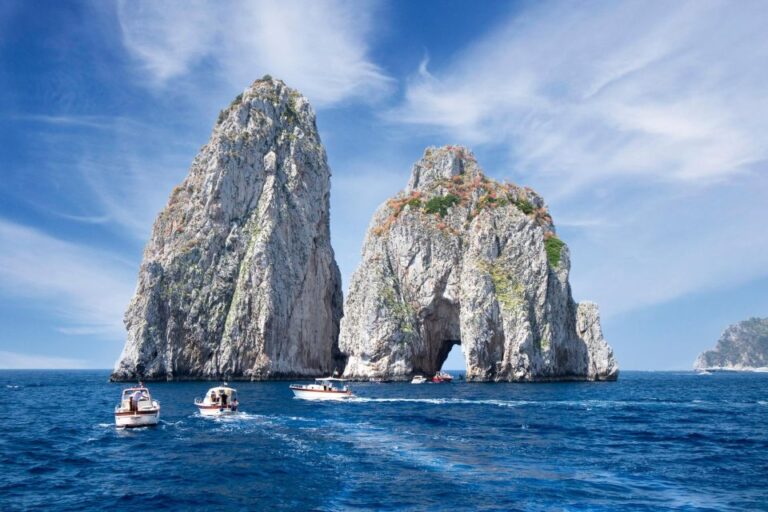 From Naples: Capri, Blue Grotto & Positano Private Tour