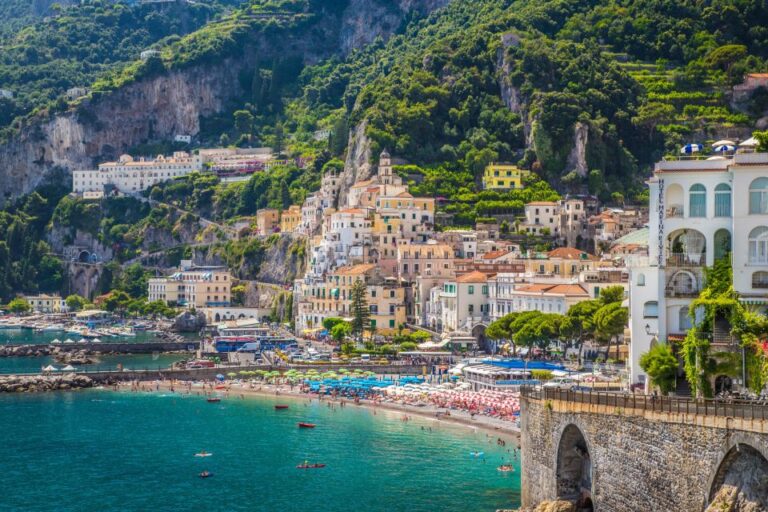 From Naples: Pompeii and Amalfi Coast Full-Day Private Tour